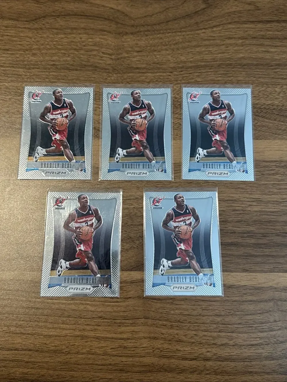 2012-13 Panini Prizm #238 Bradley Beal Rookie Lot (5)